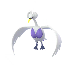 Swanna Pokémon GO In-game Shiny Sprite