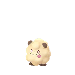 Swirlix Pokémon GO In-game Shiny Sprite
