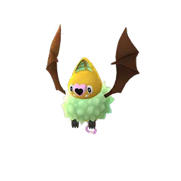 Sprite cromatico di gioco Pokémon GO di Swoobat