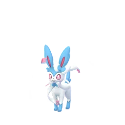 Sylveon Pokémon GO In-game Shiny Sprite