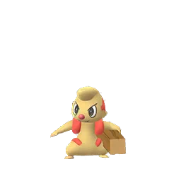 Timburr Pokémon GO In-game Shiny Sprite