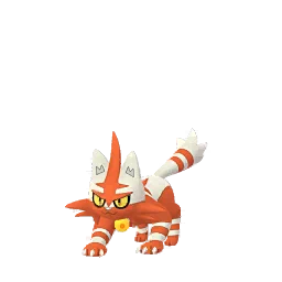 냐오히트 (색이 다른) Pokémon GO 인게임 스프라이트