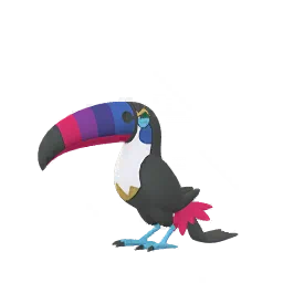 Toucannon Pokémon GO In-game Shiny Sprite
