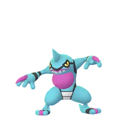 Toxicroak Pokémon GO In-game Shiny Sprite