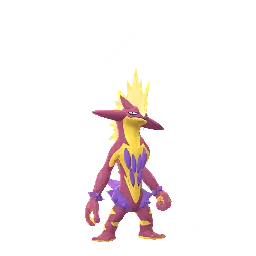 Toxtricity (Amped Form) Pokémon GO In-game Shiny Sprite