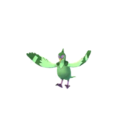 Tranquill Pokémon GO In-game Shiny Sprite