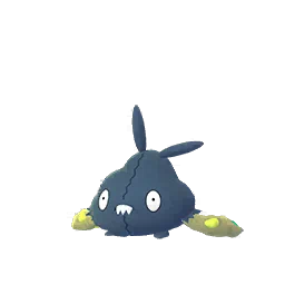 Trubbish Pokémon GO In-game Shiny Sprite