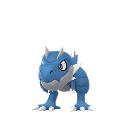 Sprite cromatico di gioco Pokémon GO di Tyrunt