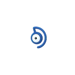 Unown (D) Pokémon GO In-game Shiny Sprite