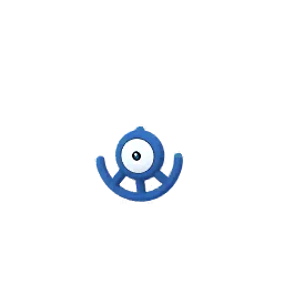Unown (U) Pokémon GO In-game Shiny Sprite
