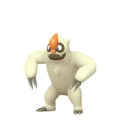 Vigoroth Pokémon GO In-game Shiny Sprite