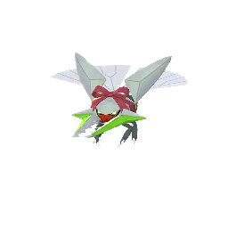 Sprite cromatico di gioco Pokémon GO di Vikavolt (Winter 2025)