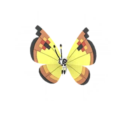 Vivillon (Continental) Pokémon GO In-game Shiny Sprite