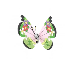 Vivillon (Fancy) Pokémon GO In-game Shiny Sprite