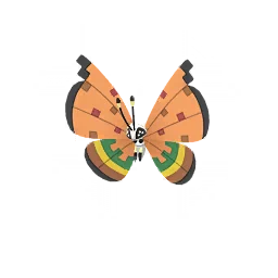 Vivillon (High Plains) Pokémon GO In-game Shiny Sprite