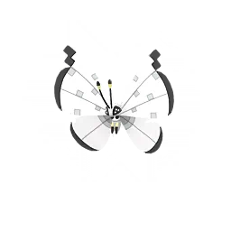 Vivillon (Icy Snow) Pokémon GO In-game Shiny Sprite