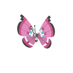 Vivillon (Meadow) Pokémon GO In-game Shiny Sprite