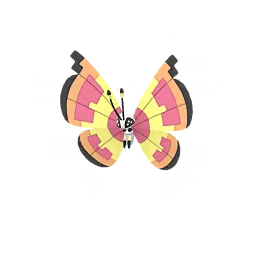 Vivillon (Sunny) Pokémon GO In-game Shiny Sprite