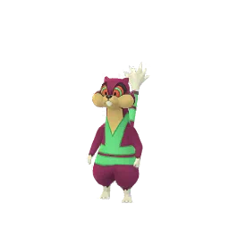 Watchog Pokémon GO In-game Shiny Sprite