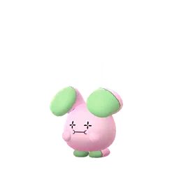 Sprite cromatico di gioco Pokémon GO di Whismur
