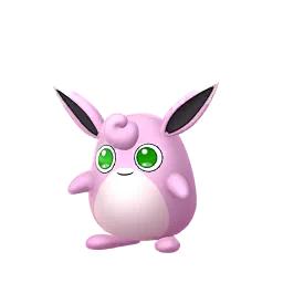 Sprite cromatico di gioco Pokémon GO di Wigglytuff
