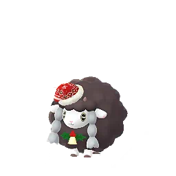 Wooloo (Winter 2024) Pokémon GO In-game Shiny Sprite