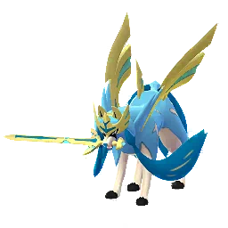 Zacian (Crowned Sword) Pokémon GO In-game Shiny Sprite