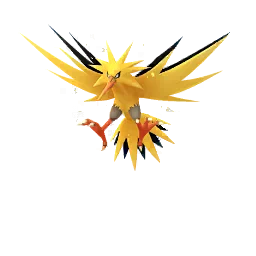 Zapdos Pokémon GO In-game Shiny Sprite