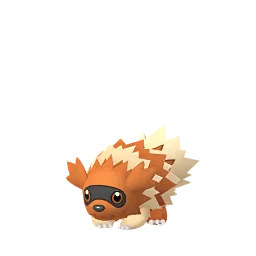 Sprite cromatico di gioco Pokémon GO di Zigzagoon